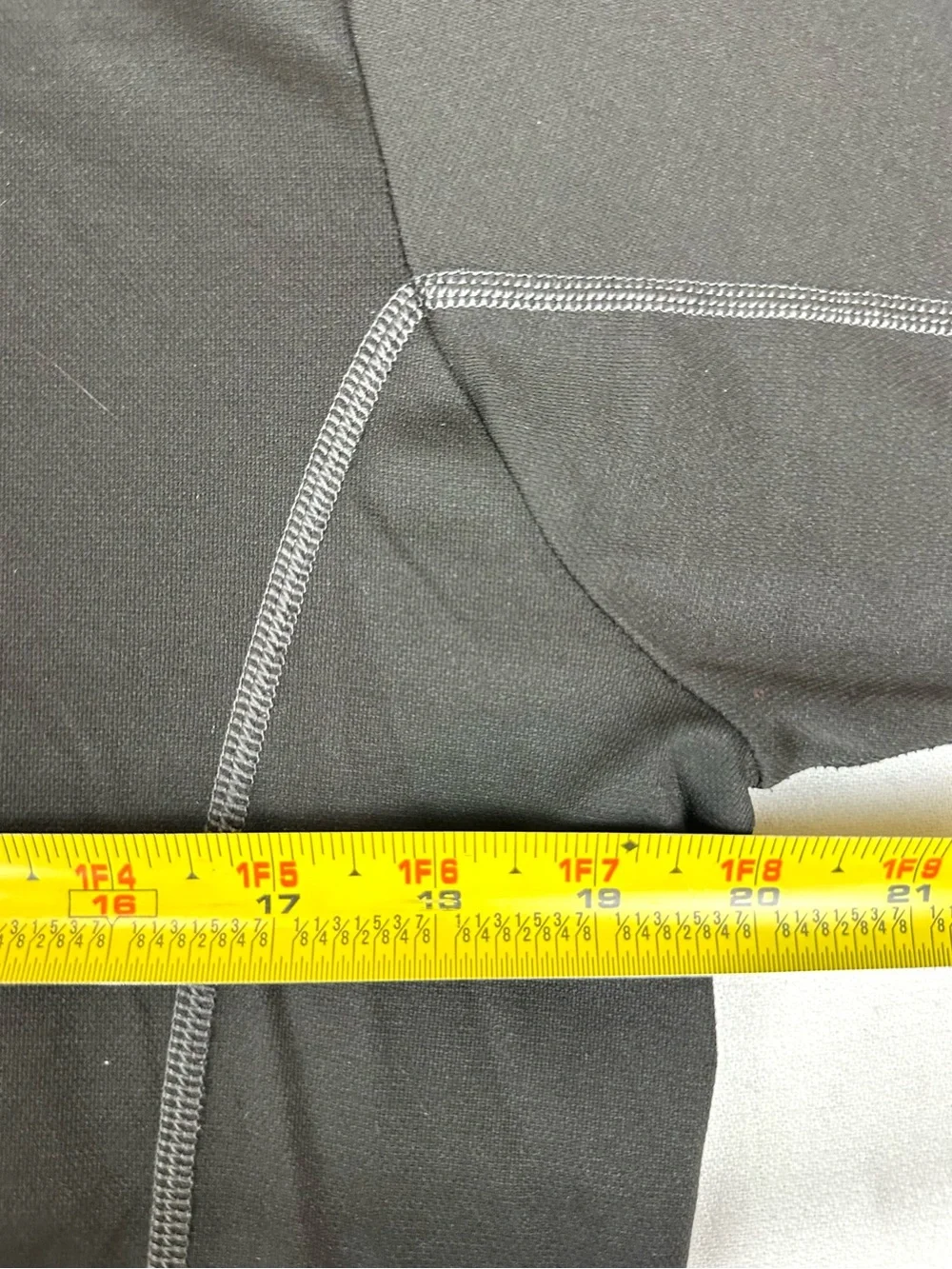 The North Face Quarter Zip Base Layer Black Men's Large
